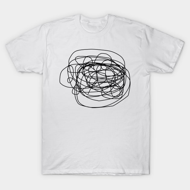 Scribble test upload T-Shirt by randomt